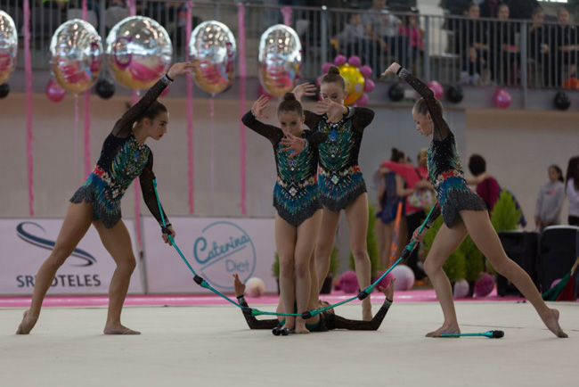 Dos Clubes Navarros el Torneo de Gimnasia Rítmica de Utebo